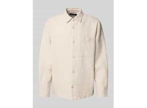 7325869327673 - Loose Fit Overshirt aus reiner Baumwolle