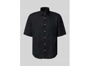7325869341761 - Regular Fit Leinenhemd mit kurzem Arm