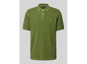 7325869348128 - Regular Fit Poloshirt aus reiner Baumwolle mit Logo-Stitching