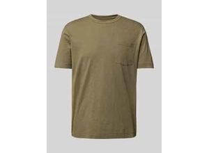 7325869350589 - Regular Fit T-Shirt aus weichem Slub Jersey