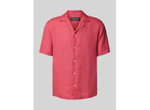 7325869417183 - Regular Fit Leinenhemd mit Reverskragen