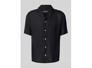 7325869417480 - Regular Fit Leinenhemd mit Reverskragen