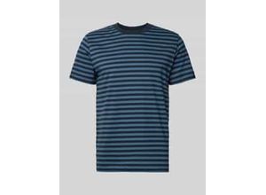 7325869420091 - Regular Fit T-Shirt aus reiner Baumwolle mit Streifenmuster