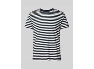 7325869420176 - Regular Fit T-Shirt aus reiner Baumwolle mit Streifenmuster 7325869420176 - Regular Fit T-Shirt aus reiner Baumwolle mit Streifenmuster