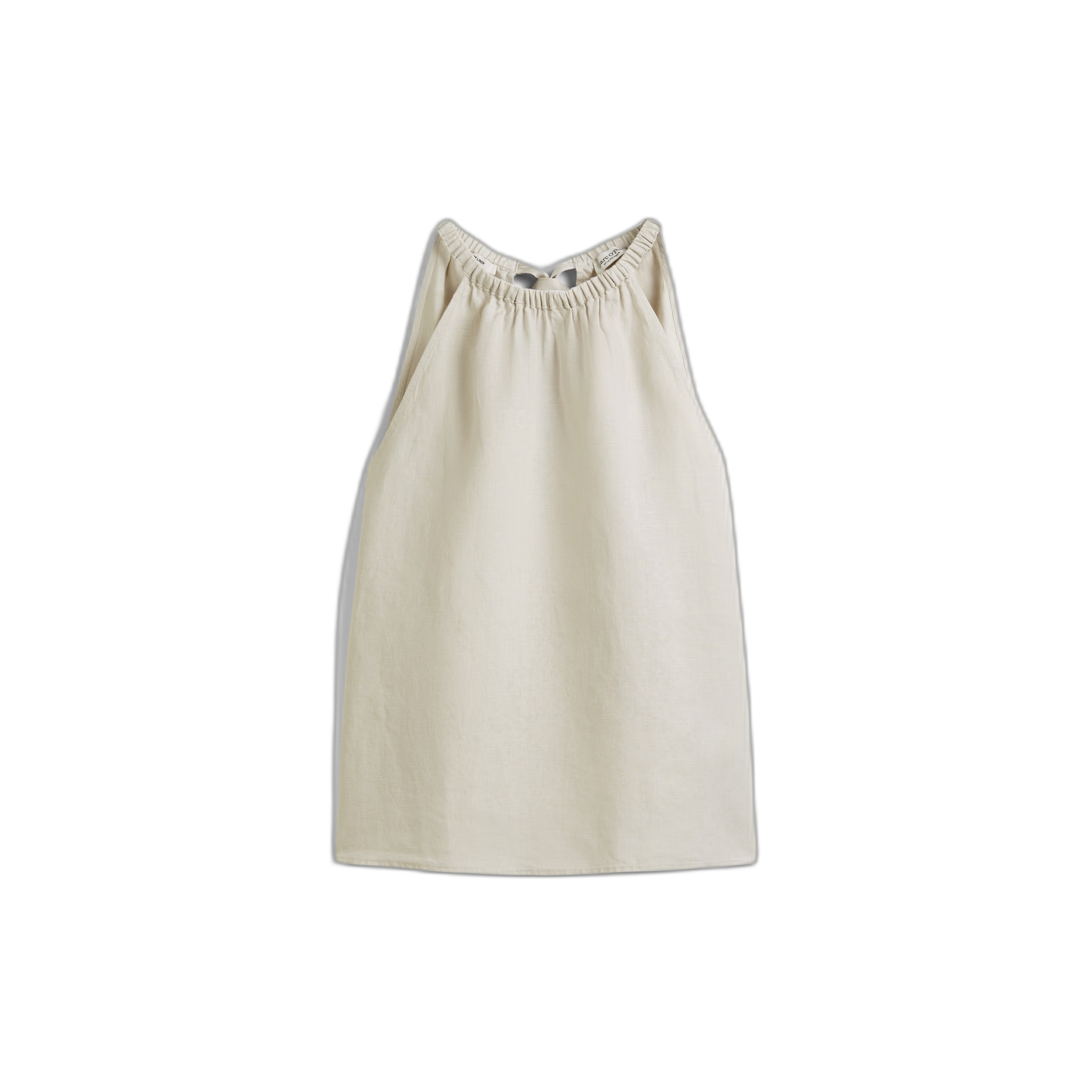 7325869428448 - Einfarbiger gewebter Tanktop für Damen Marc OPolo