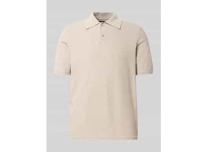 7325869525291 - Regular Fit Poloshirt aus reiner Baumwolle