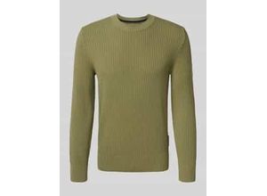 7325869682345 - Regular Fit Strickpullover aus reiner Baumwolle - Marc OPolo × DFB Travel Collection