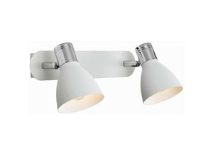 7330024510159 - Markslojd HUSEBY - 2 Licht Innenwand Twin Wall Spotlight Chrom E14