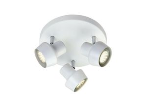 7330024556003 - Markslojd - urn - 3 Light Ceiling Cluster Spotlight Lampe Weiß GU10