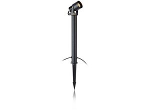 7330024568563 - GARDEN24 - led 1 Light Outdoor Garten Spike Spotlight Schwarz IP44 - Markslojd