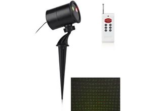 7330024569201 - Markslojd Lighting - Markslojd capitol - 2 Licht Outdoor Laser Laser Projektor Spike Light Schwarz IP44