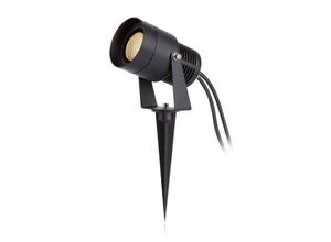 7330024577152 - GARDEN24 - led Outdoor Garden Spike Spotlight Schwarz IP44 - Markslojd