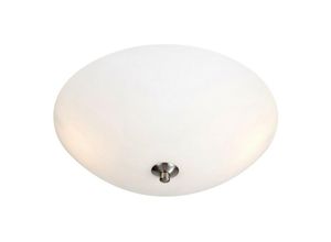 7330024577992 - Markslojd - polar - 3 Light Patterned Flush Deckenleuchte Stahl E14