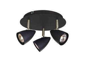 7330024578494 - Markslojd - ciro - 3 Light Indoor Deckenstrahler Cluster Lampe Schwarz GU10