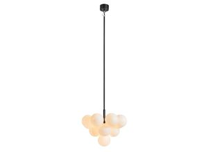 7330024587991 - Markslojdlighting - Markslojd merlot Deckenpendelleuchte 13 Globe Light Schwarz Weiß