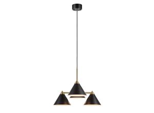 7330024598652 - Markslojdlighting - Markslojd klint Dome Deckenpendel 4-flammig Schwarz Antik