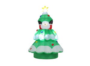 7330024604605 - LED-Figur Santa Tree aufblasbar beweglich