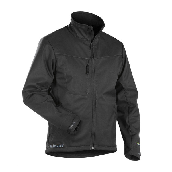 7330509389478 - BLAKLÄDER® unisex Softshelljacke 4951 schwarz Größe 2XL