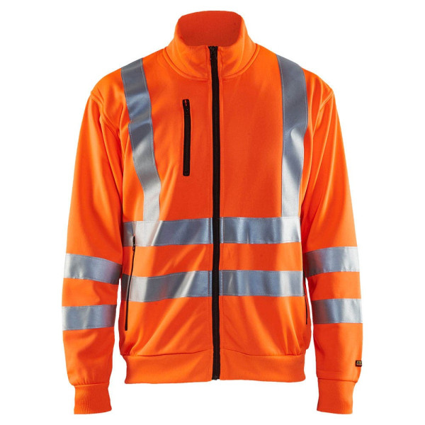 7330509400647 - unisex Warnjacke 3358 orange Größe L