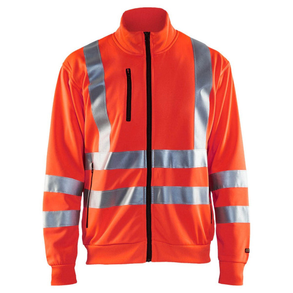 7330509400661 - BLAKLÄDER® unisex Warnjacke 3358 rot Größe S