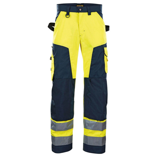 7330509412961 - Herren Warnschutzhose 1566 gelb marine Größe 44