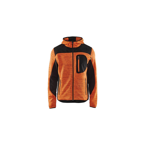 7330509446287 - Herren Strickjacke 4930 orangeschwarz Größe M 7330509446287 10000493245907