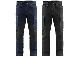 7330509485880 - 1459 Service Stretch Denim Arbeitsjeans - 46 (eu) - Blaue Marine - Blaue Marine - Blaklader