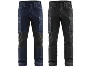 7330509485897 - Blaklader - 1459 Service Stretch Denim Arbeitsjeans - 48 (eu) - Blaue Marine - Blaue Marine