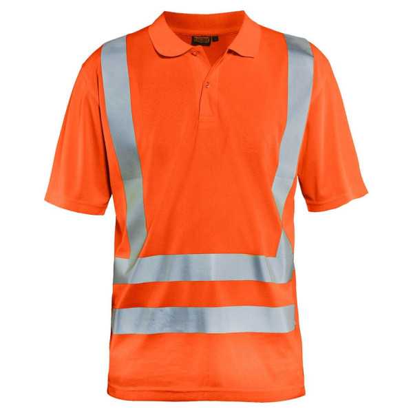 7330509501146 - BLAKLÄDER® unisex Warnschutz Shirt 3391 orange Größe 2XL