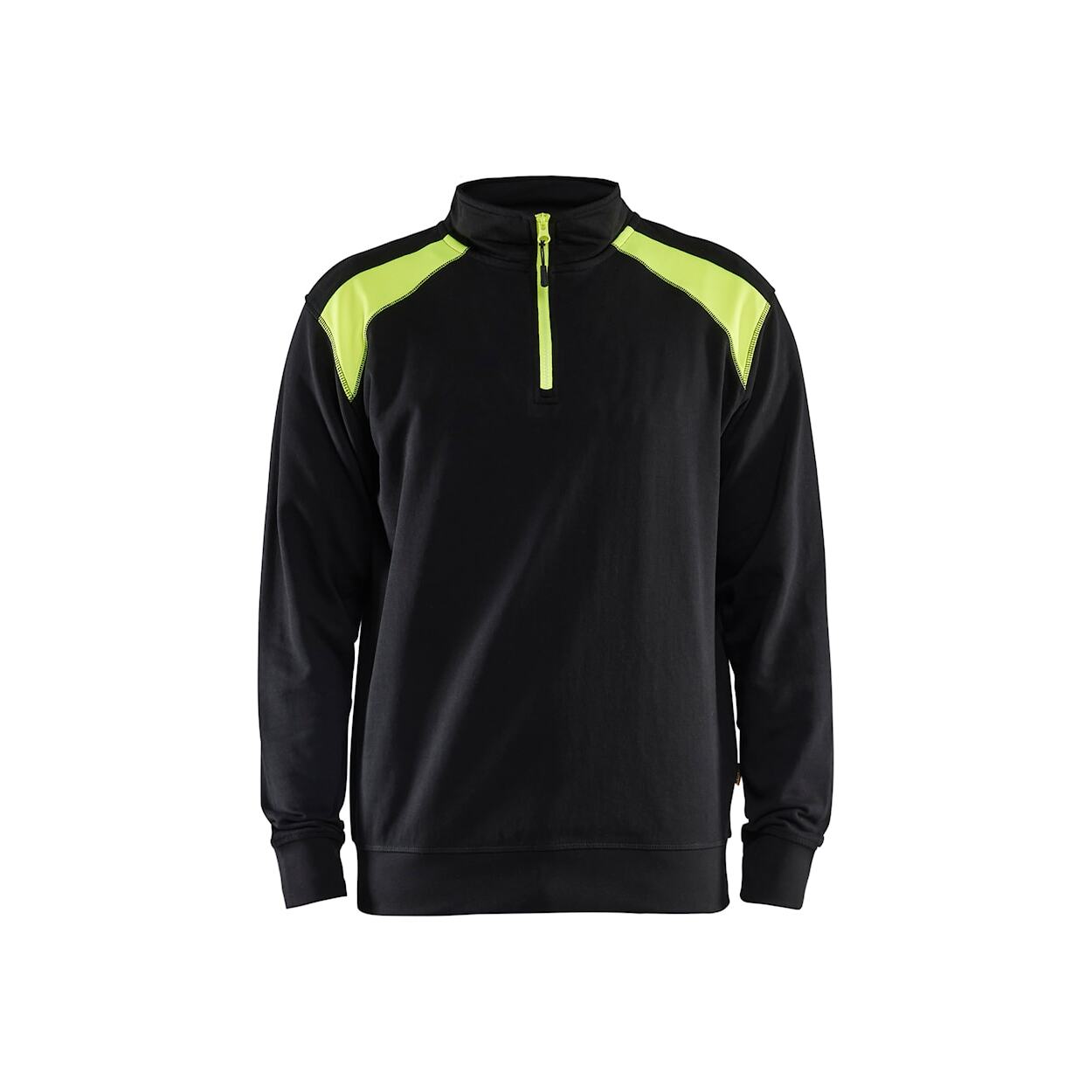 7330509597187 - Sweatshirt mit Trucker-Kragen zweifarbig Blaklader 7330509597187 - Sweatshirt mit Trucker-Kragen zweifarbig Blaklader