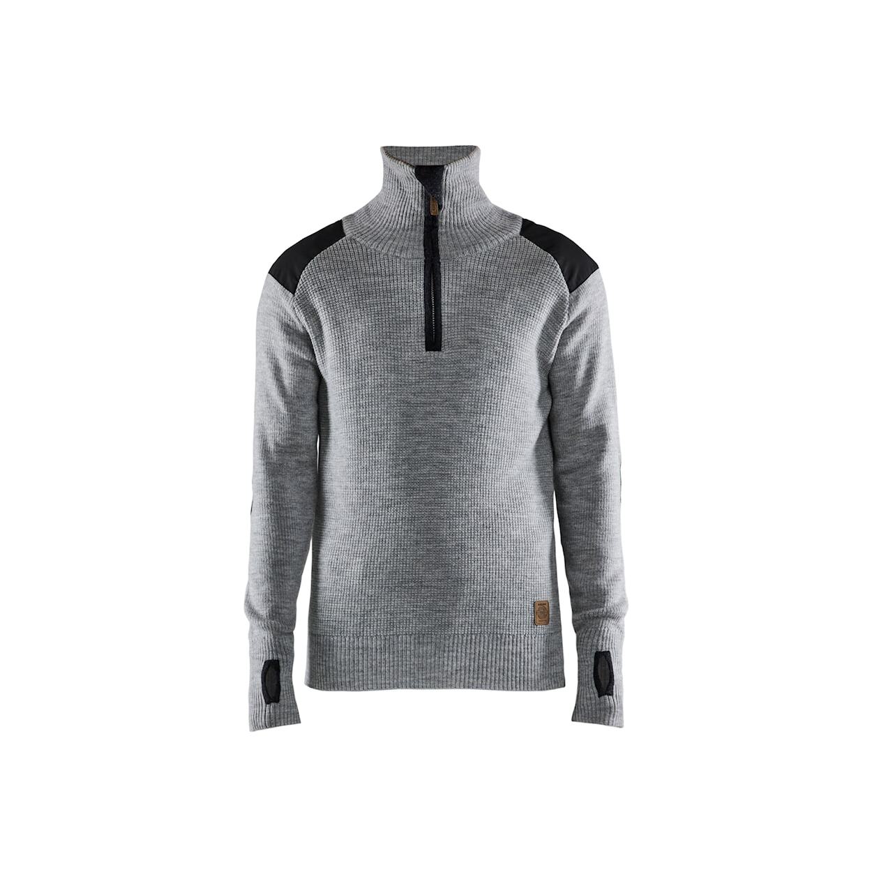 7330509754528 - Sweatshirt aus Wolle mit Reißverschlusskragen Blaklader 7330509754528 - Sweatshirt aus Wolle mit Reißverschlusskragen Blaklader