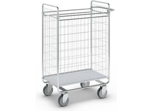 7330726303158 - Vierwandwagen SERIE 100 Tragfähigkeit 100 kg LxBxH 800 x 460 x 1120 mm 7330726303158 - Vierwandwagen SERIE 100 Tragfähigkeit 100 kg LxBxH 800 x 460 x 1120 mm