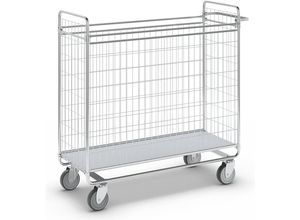 7330726303172 - Vierwandwagen SERIE 100 Tragfähigkeit 100 kg LxBxH 1180 x 460 x 1120 mm