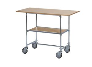 7330726303561 - Tischwagen verzinkt LxBxH 1200 x 600 x 900 mm Buche-Dekor ab 5 Stk 7330726303561 - Tischwagen verzinkt LxBxH 1200 x 600 x 900 mm Buche-Dekor ab 5 Stk