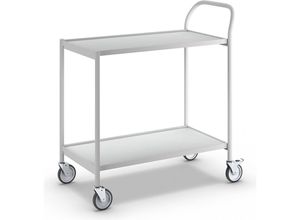 7330726305121 - Tischwagen 2 Etagen LxB 800 x 420 mm grau grau ab 5 Stk