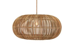 7330976127238 - PR Home Zuri Hängeleuchte aus Rattan Ø 61 cm