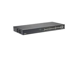 7331021061866 - Axis T8524 PoE+ Network Switch - Switch - managed - 24 x 10 100 1000 (PoE+) + 2 x Combo Gigabit SFP (Uplink) - Desktop an Rack montierbar - PoE+ (370 W)