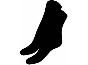 7331209305867 - Northix - Socken aus Bambus – Schwarz – 2er-Pack – Größe 37-40