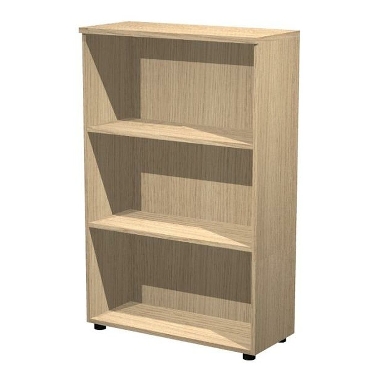 7331910009658 - Shelves PRESTO Oak 80 x 35 x 120 cm