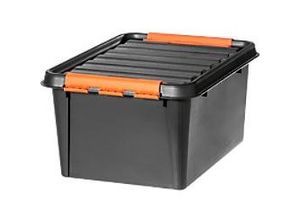 7332462064379 - SmartStore Aufbewahrungsbox Pro 31 32 L Schwarz Orange PP (Polypropylene) 39 x 50 x 26 cm