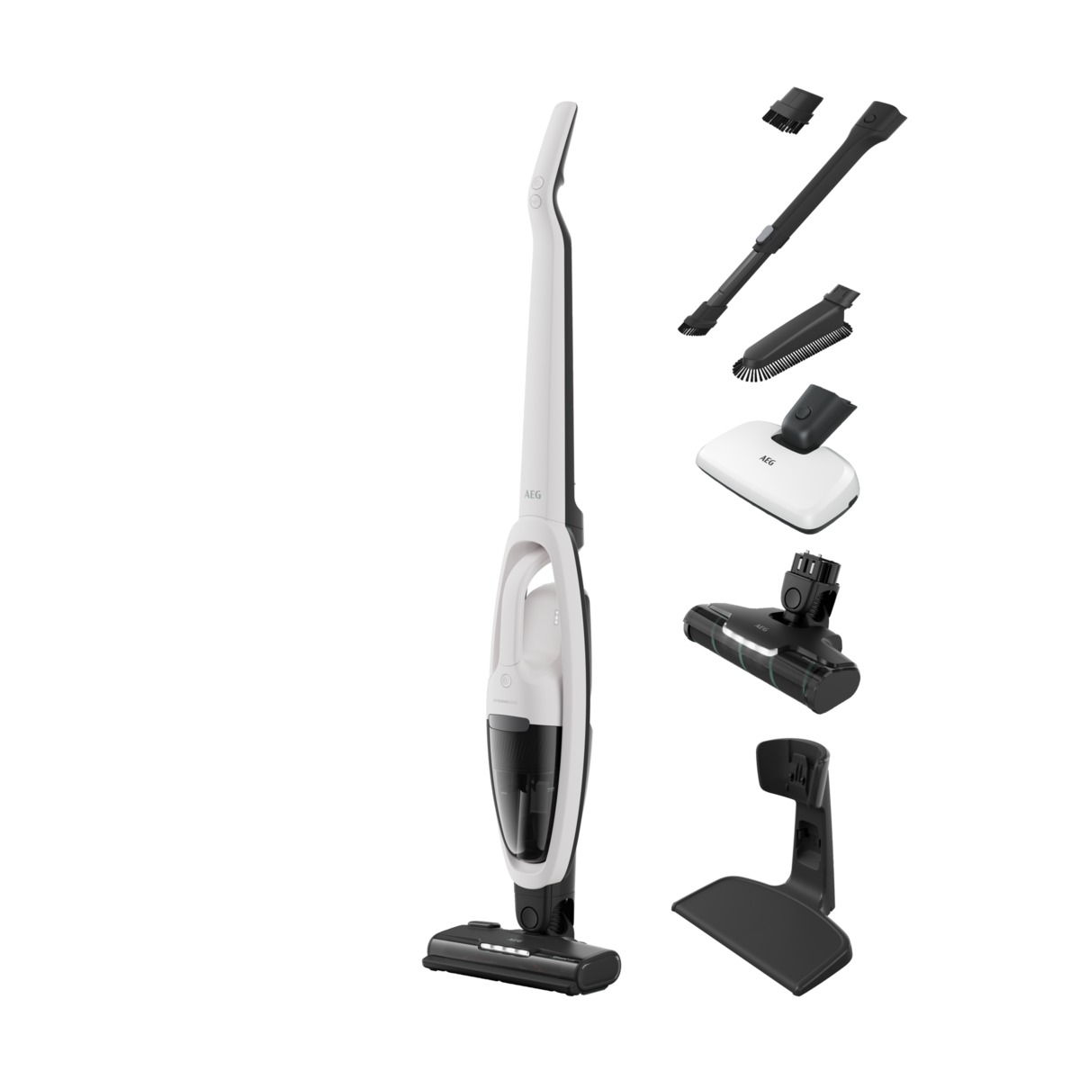 7332543973101 - HYGIENIC 5000 Cordless cleaner 2in1 Akku-Staubsauger kabellos   Akku-Laufzeit bis zu 50 Min   Farbe Shell White AS52H212XN