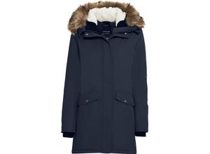 7332627989356 - DIDRIKSONS Parka Kapuze Stehkragen für Damen blau 44