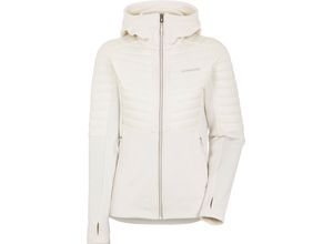 7332627991229 - DIDRIKSONS Hybridjacke Annema Kapuze Stehkragen für Damen weiß 44