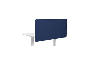 7332835403248 - Akustik-Tischtrennwand Softline Salsa nach unten hängend HxB 650 x 600 mm Textil blau