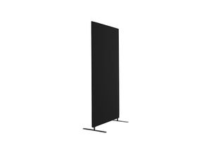 7332835512780 - Akustik-Trennwand Standard gerade Ecken HxB 1500 x 800 mm inkl Füße schwarz