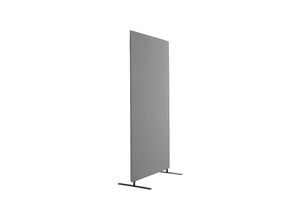 7332835512803 - Akustik-Trennwand Standard gerade Ecken HxB 1500 x 800 mm inkl Füße grau