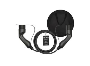 7333048056719 - EV-Ladekabel + Tasche Typ2 auf Typ2 32 A 22 kW 3-phasig 3m