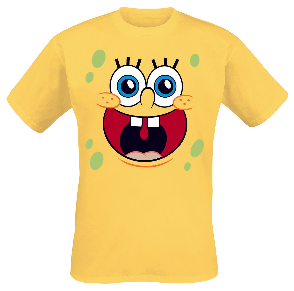 7333060009175 - Happy Face T-Shirt gelb in S