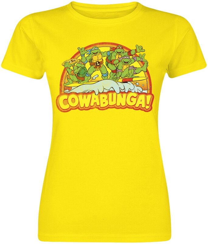 7333060011635 - Cowabunga T-Shirt gelb in S