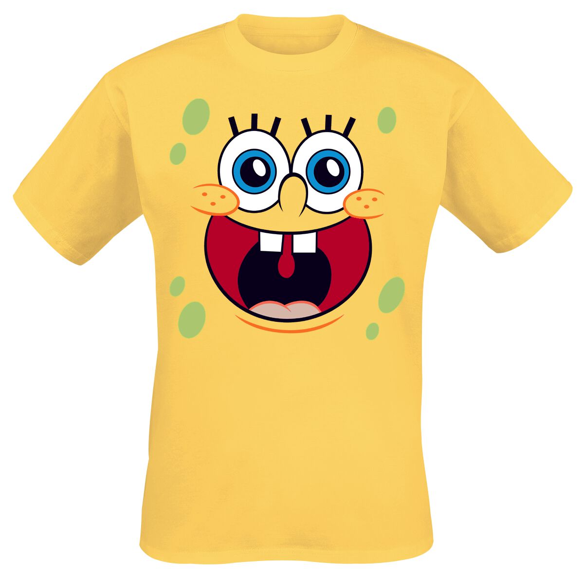 7333060022327 - Happy Face T-Shirt gelb in M